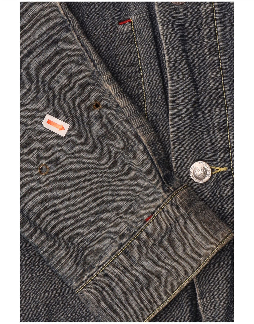 Jaqueta jeans masculina North Sails Reino Unido 40 grande algodão azul marinho
