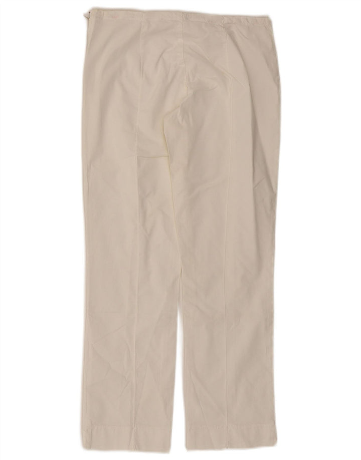 Calça casual reta feminina Onyx W28 L25 branca