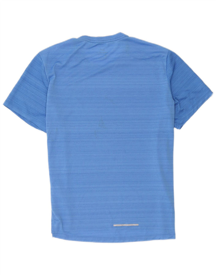 Camiseta Nike Masculina Dri Fit Top Grande Listrada Azul Poliéster