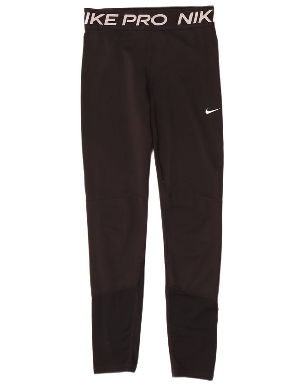 Leggings Nike Dri Fit Graphic para meninas 13-14 anos XL preto colorblock