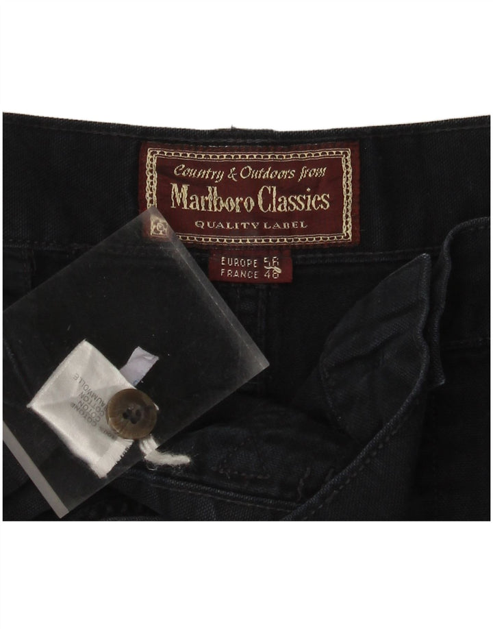 Shorts cargo masculino Marlboro Classics EU 56 3XL W40 algodão preto