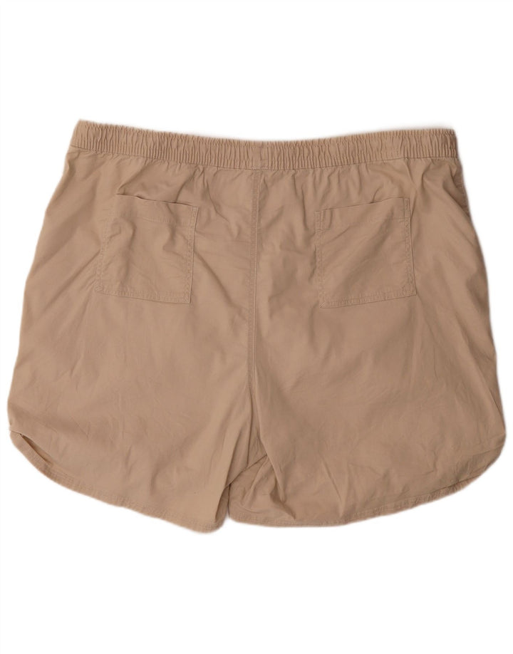 Shorts feminino L.L.BEAN 2XL W44 Bege Tencel