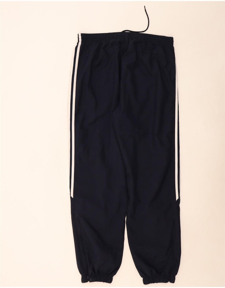 Calças de treino masculinas ADIDAS XL azul marinho poliéster