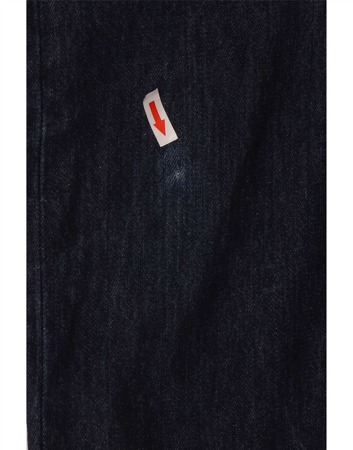 Levi's Masculino 501 Straight Jeans W33 L34 Azul Algodão