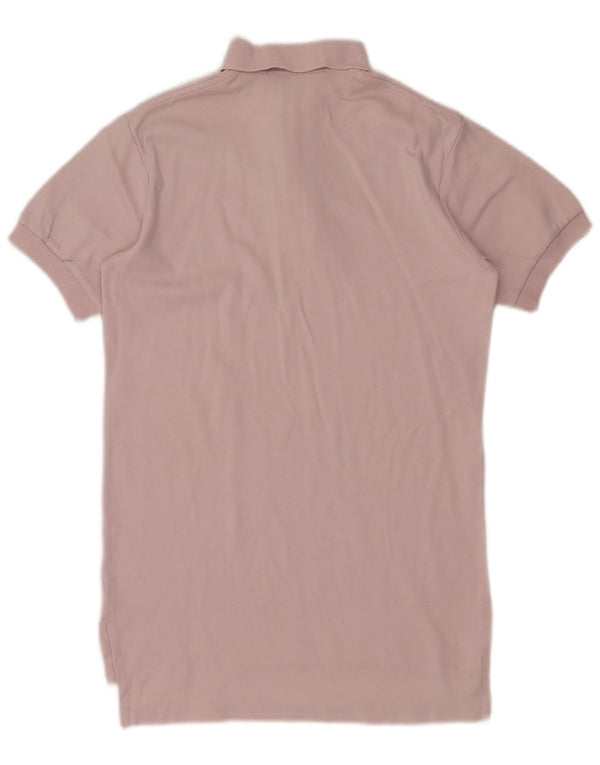 Camisa polo masculina POLO RALPH LAUREN pequena rosa algodão