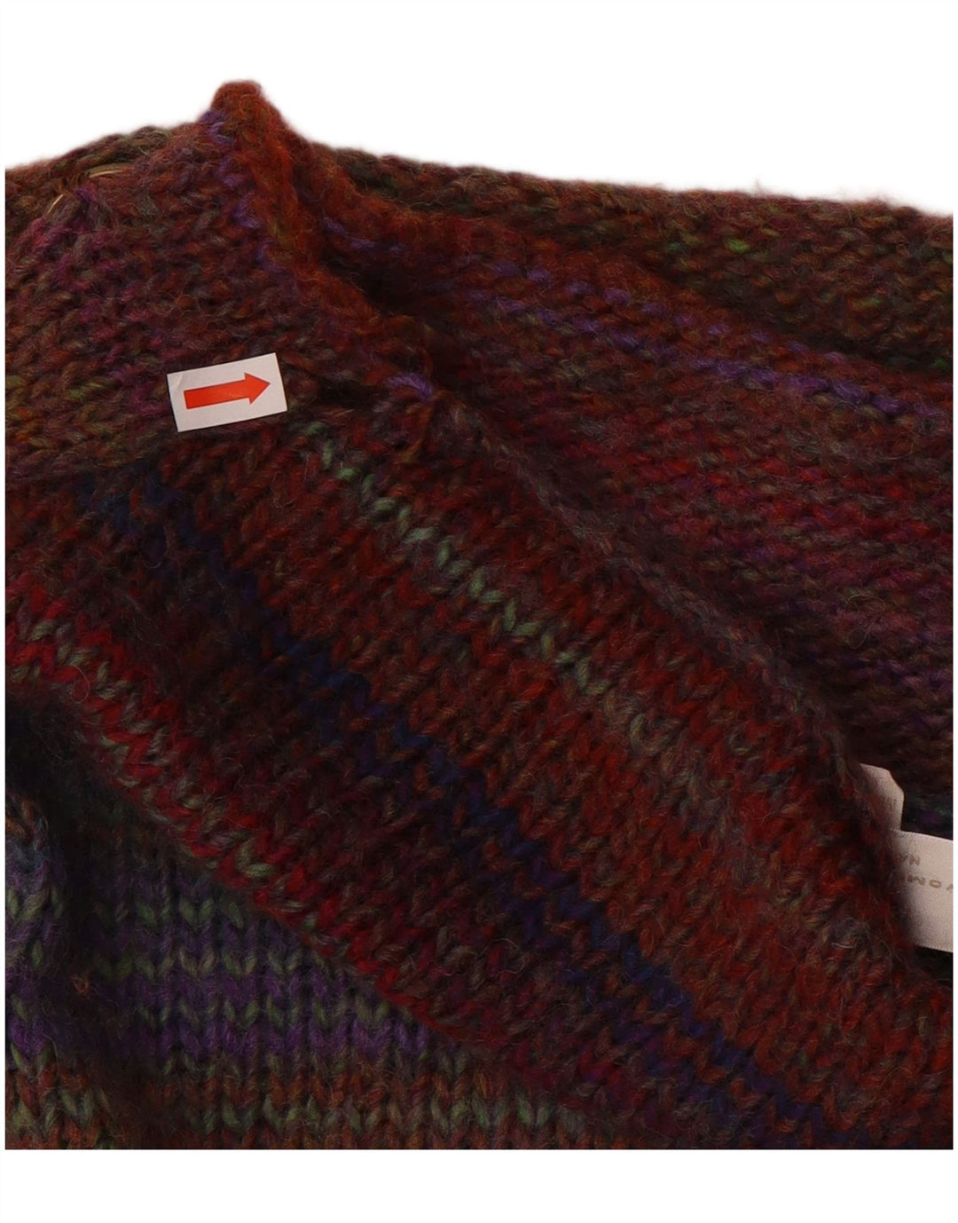 Suéter cardigã feminino Longline Marlboro Classics UK 14 médio multicolorido