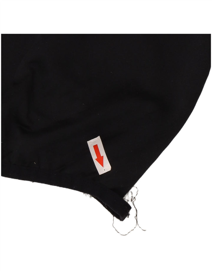 Suéter masculino Canterbury com zíper e gola em poliéster preto pequeno
