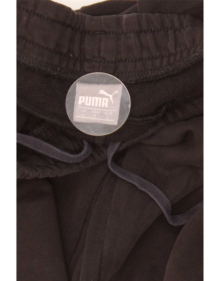 Calça de treino masculina Puma Joggers grande preto