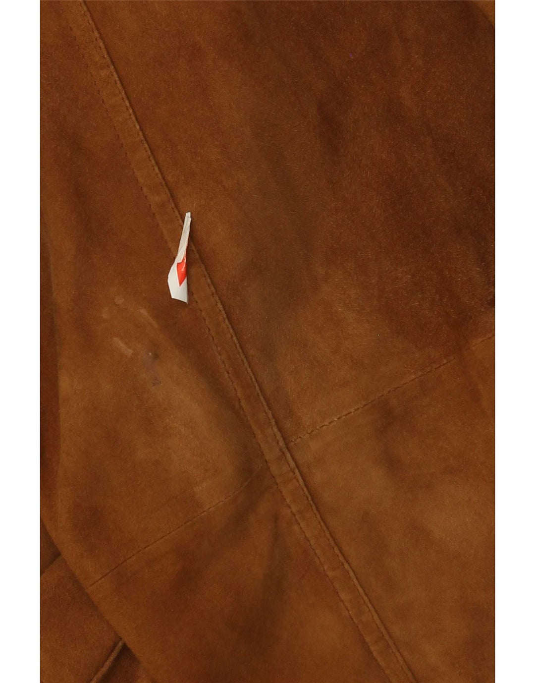 Sobretudo masculino de camurça J. C. Twidd IT 54 2XL couro bege