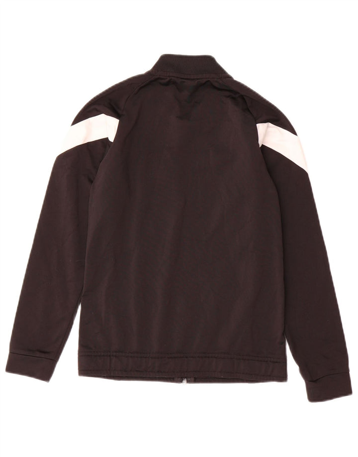 Jaqueta PUMA Boys Tracksuit Top 9-10 Anos Preto Colorblock Poliéster