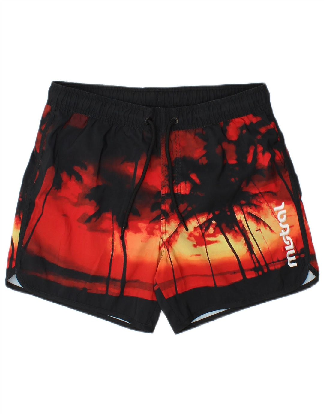 Shorts de natação masculino Mistral gráfico médio poliéster multicolorido