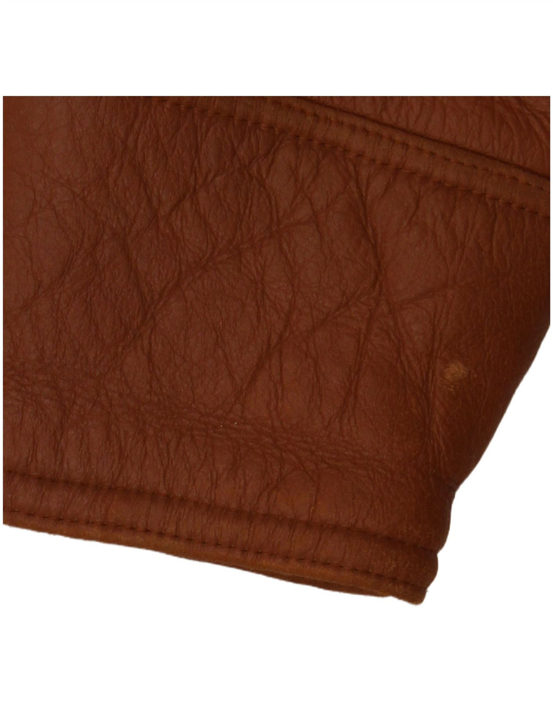 Jaqueta vintage feminina oversized shearling Reino Unido 18 XL marrom shearling