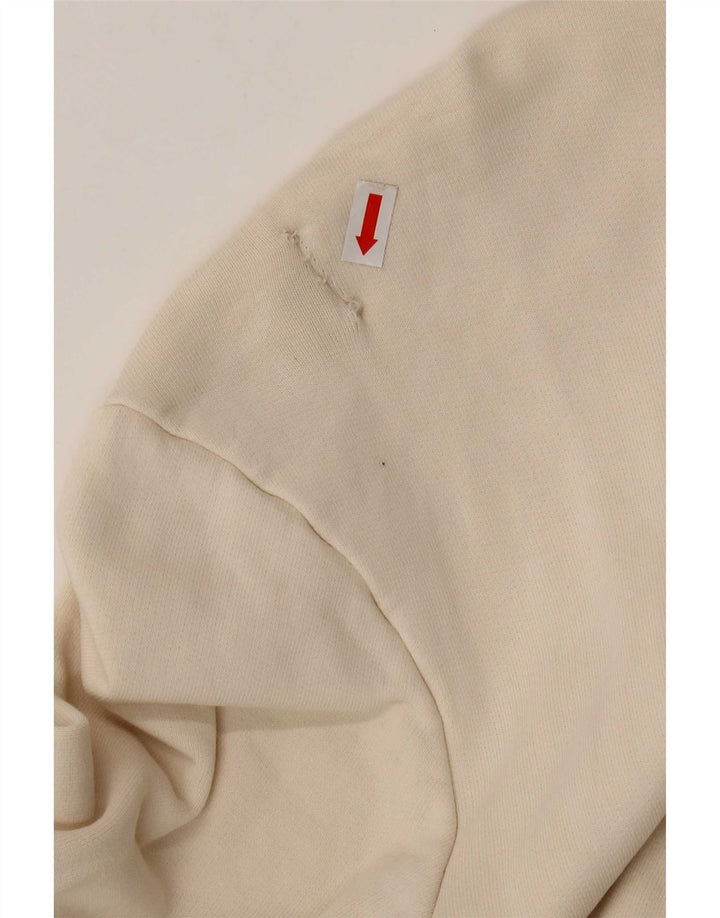 Replay moletom feminino oversized jumper UK 10 pequeno bege