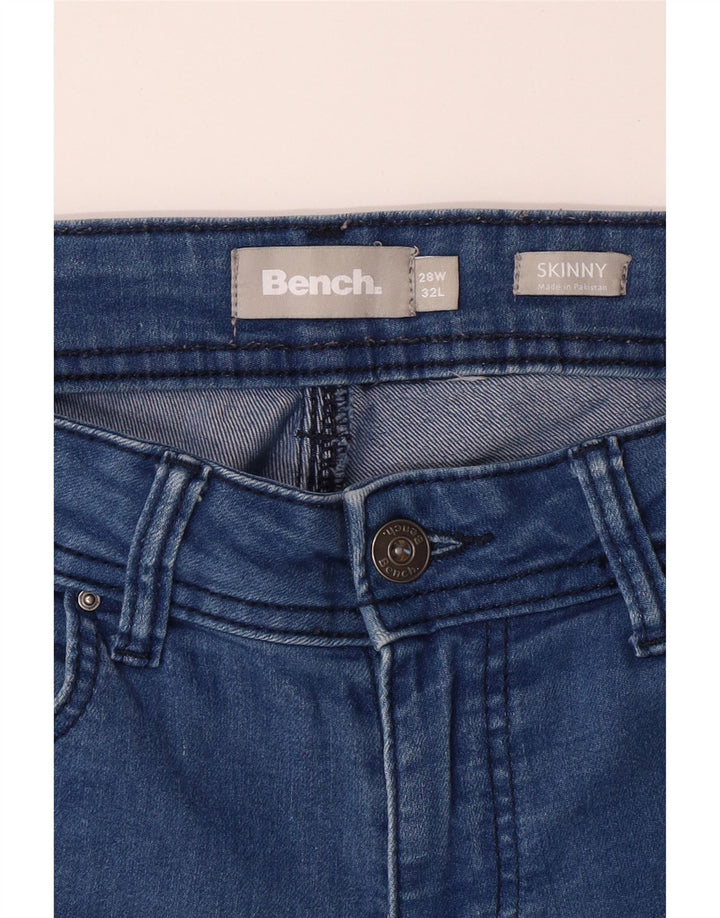 Jeans skinny feminino BENCH W28 L29 azul