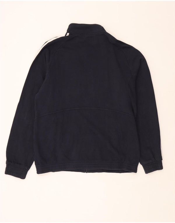 Adidas Mens Tracksuit Top Jacket XL Azul Marinho Algodão
