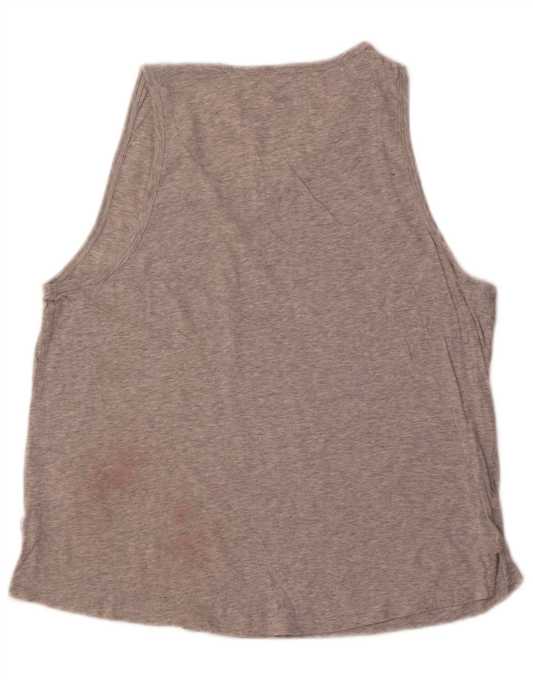 PUMA Womens Graphic Vest Top UK 18 XL Cinza Algodão
