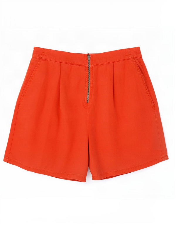 Zara Shorts feminino casual XS W24 laranja