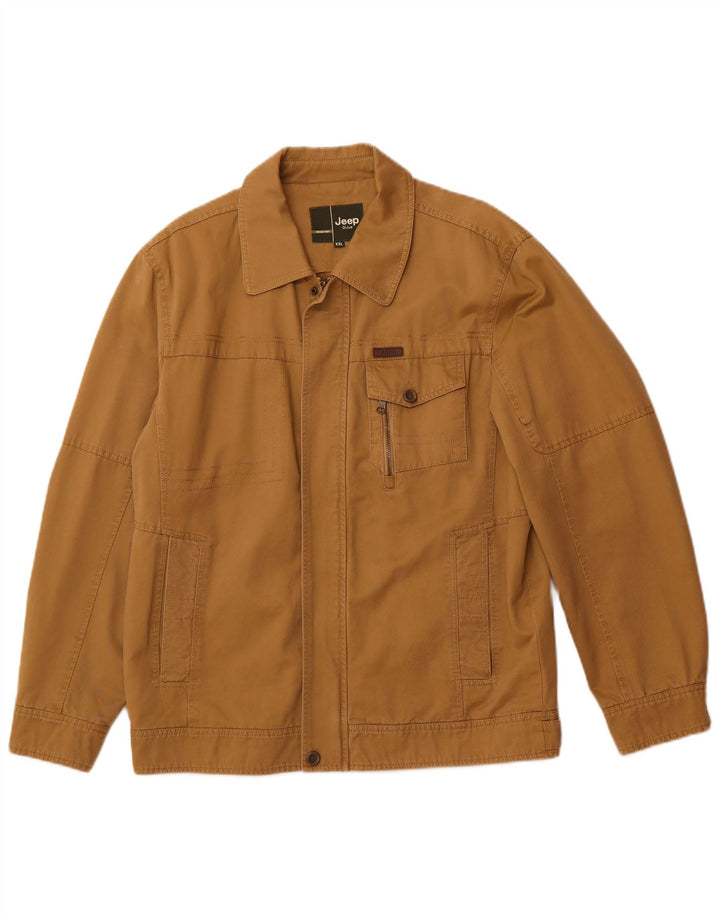 Jaqueta bomber masculina Jeep UK 44 2XL marrom