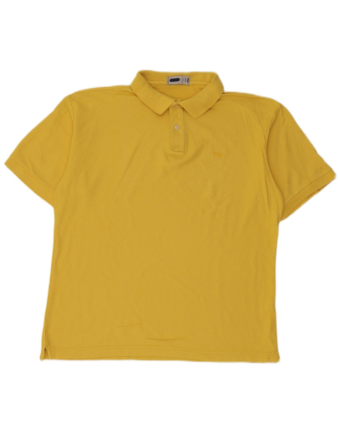 Camisa polo masculina FILA grande amarela