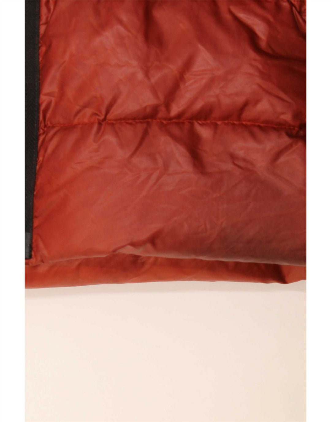 Jaqueta masculina acolchoada com capuz Fay UK 44 2XL poliamida colorblock vermelha