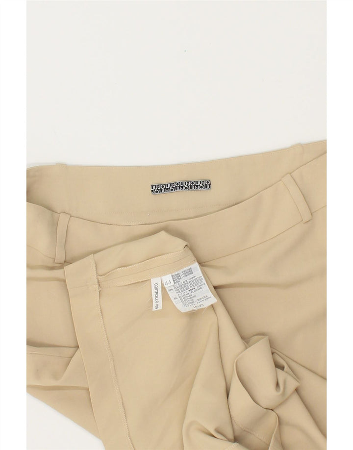 LIU JO Womens Pencil Skirt  IT 44 Medium W30 Beige Viscose Vintage Liu Jo and Second-Hand Liu Jo from Messina Hembry 