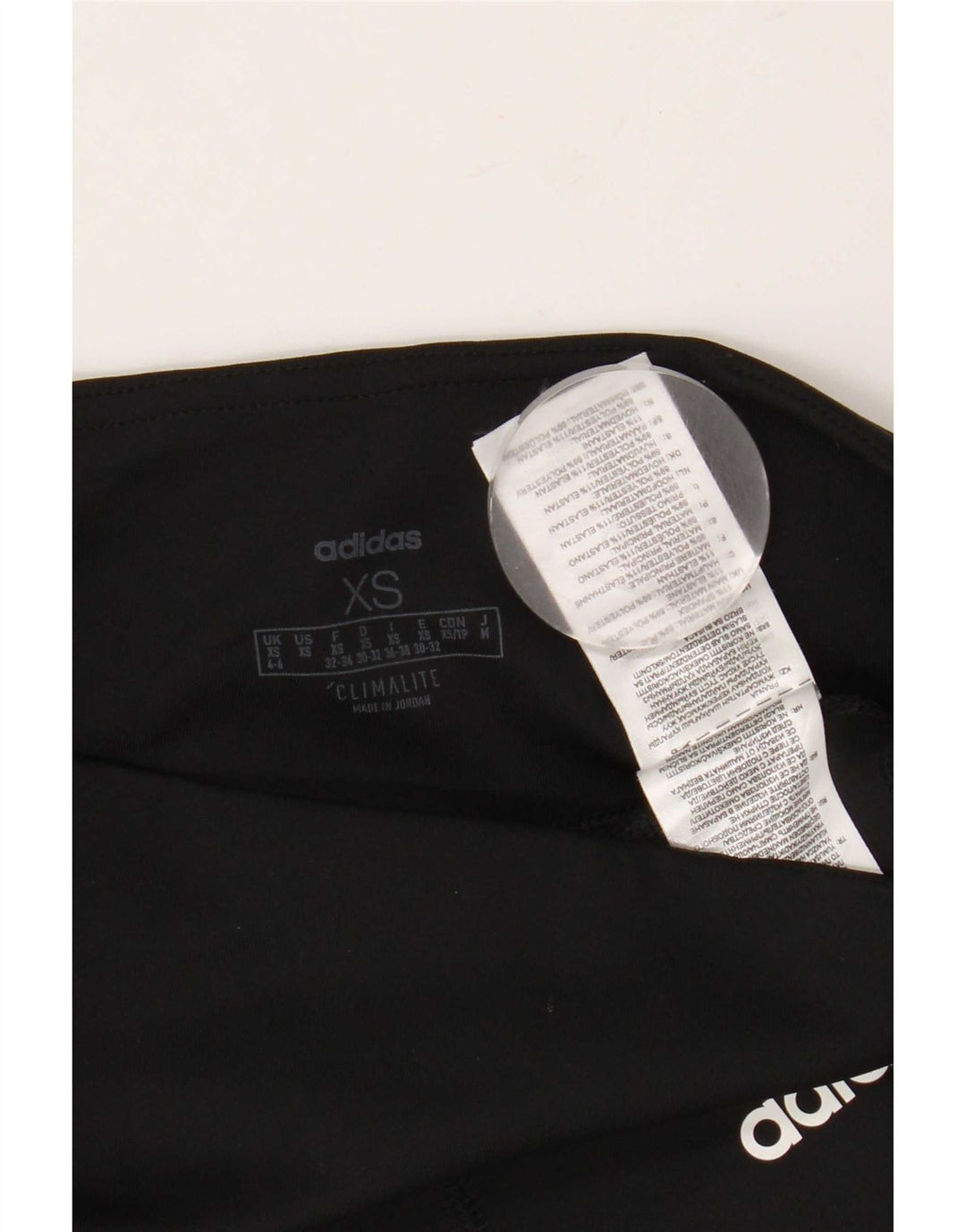 Leggings Adidas Climalite UK 4/6 XS Preto Poliéster