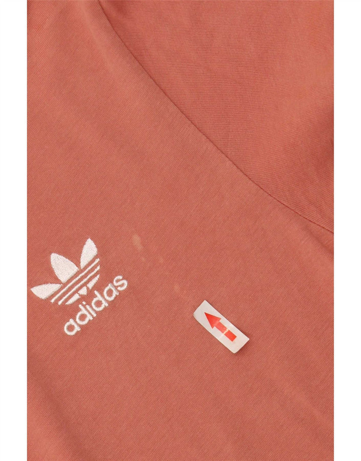 Camiseta Adidas Feminina Top UK 8 Pequena Rosa