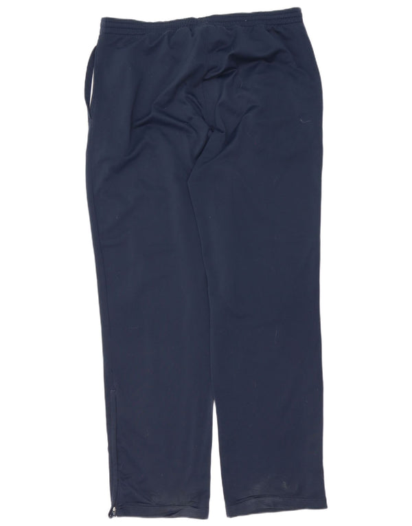 Calça de treino masculina Lotto UK 42/44 XL azul marinho poliéster