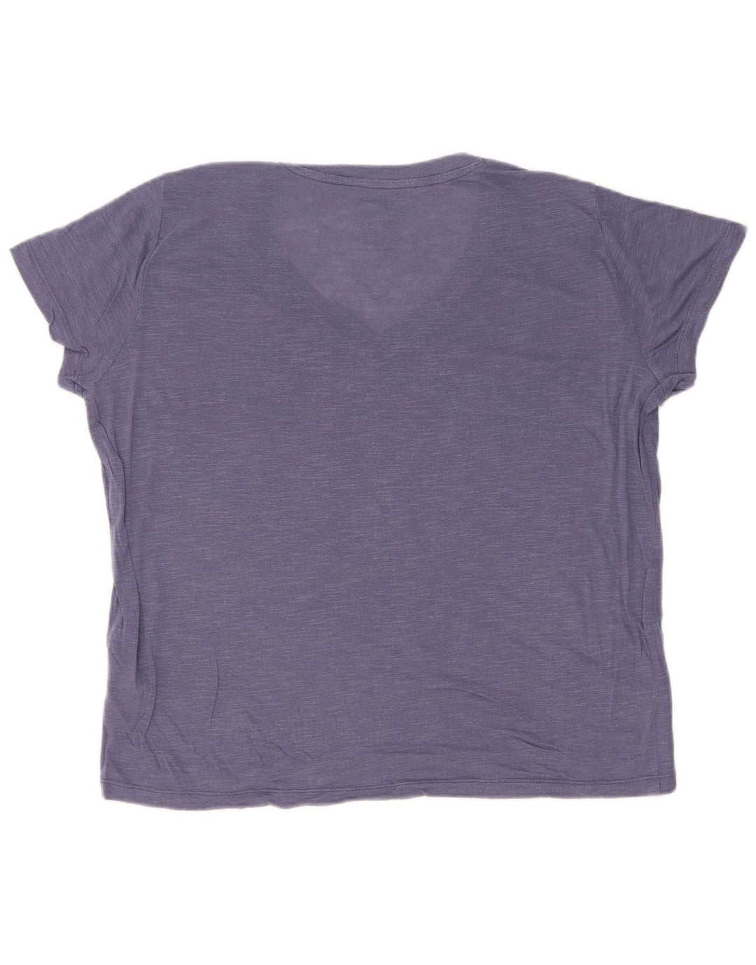 Lee Womens Regular Fit Camiseta Top Reino Unido 16 Grande Lyocell Azul