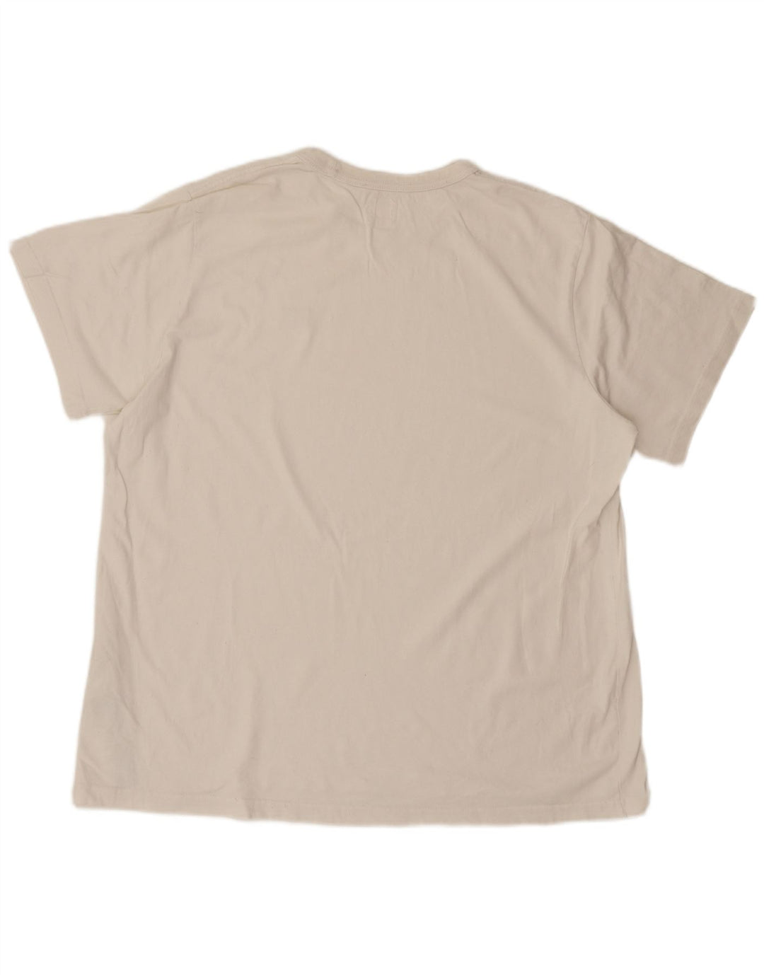 Camiseta masculina relaxada LEVI'S Top XL algodão branco