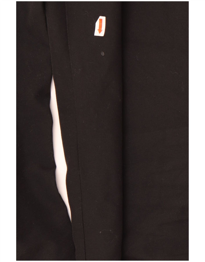 Calça de treino masculina Adidas grande poliéster preto