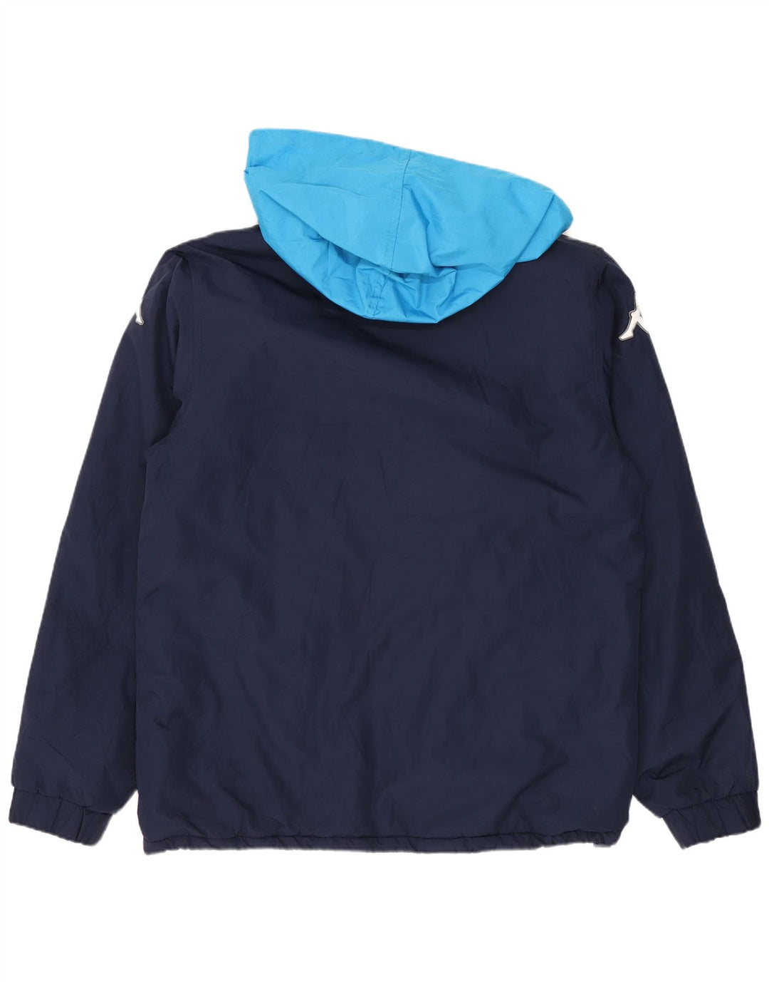 Jaqueta corta-vento masculina Kappa UK 38 médio azul marinho