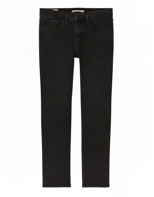 Calça jeans feminina Levi's 312 Shaping Slim W27 L28 cinza algodão