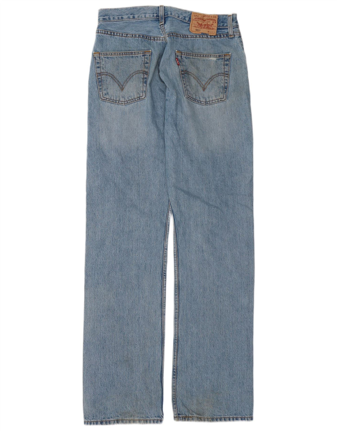 Levi's Masculino 501 Straight Jeans W30 L34 Azul Algodão