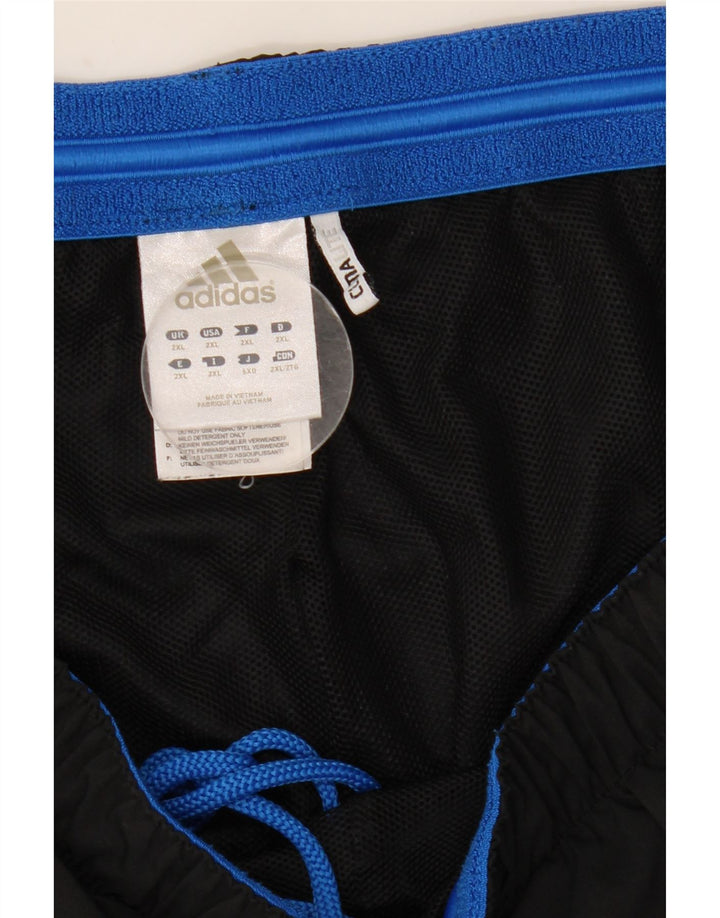 Adidas masculino climalite calças de treino joggers 2xl preto poliéster