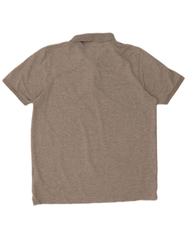 Adidas Mens Clima 365 Polo Shirt XL Cinza Algodão
