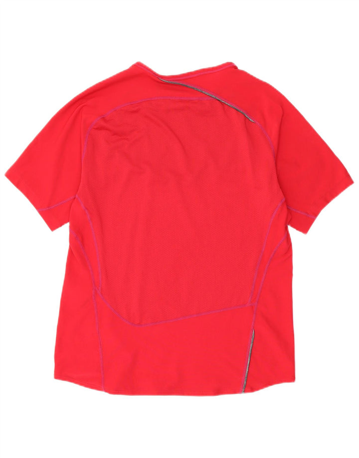 Camiseta masculina Nike Top UK 39/41 médio vermelho colorblock poliéster