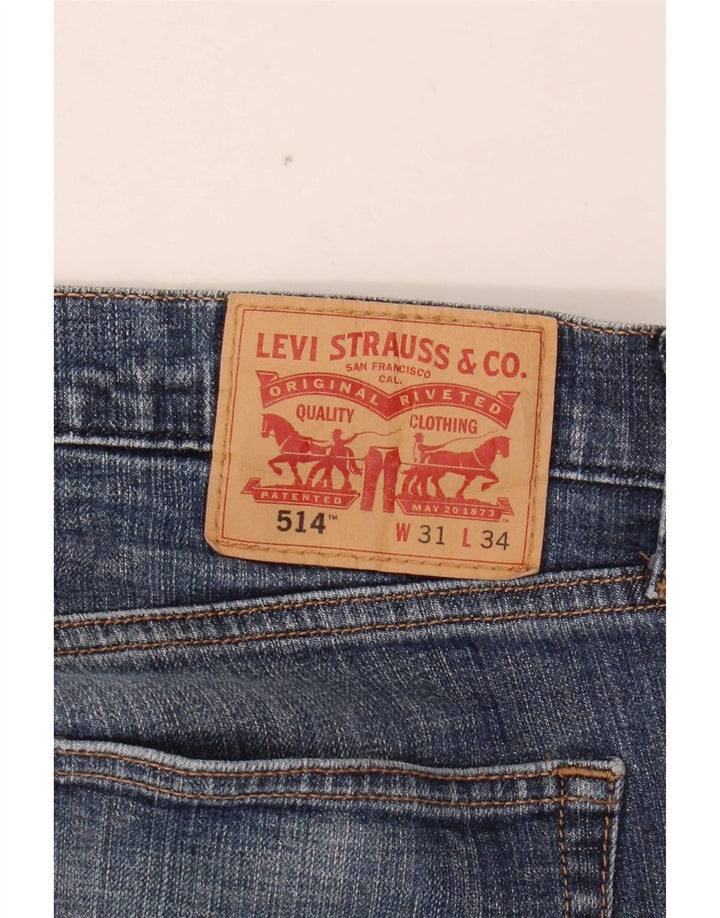 Jeans Levis 514 Straight Masculino W31 L30 Azul