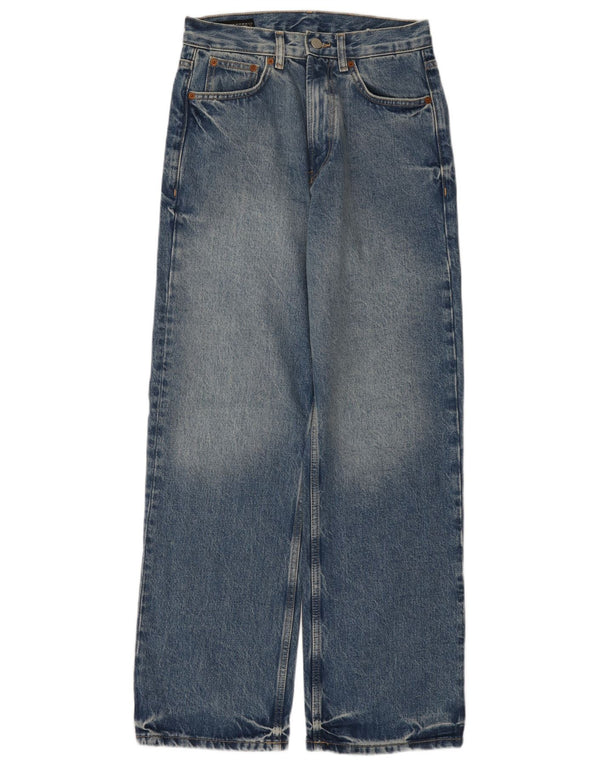 Zara Mens Loose Jeans EU 36 XS W29 L31 Azul Algodão