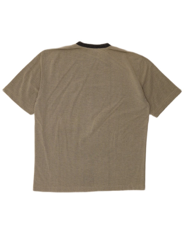 Camiseta masculina Tessitore grande listra cinza