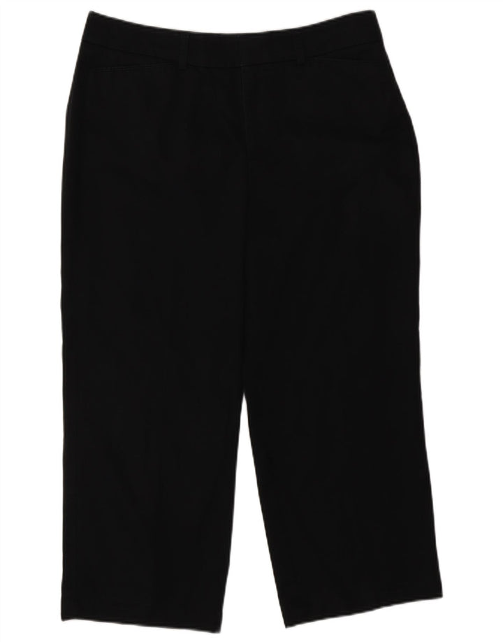 Calça Capri Feminina DOCKERS Ideal Fit EUA 8 Médio W30 L22 Preta
