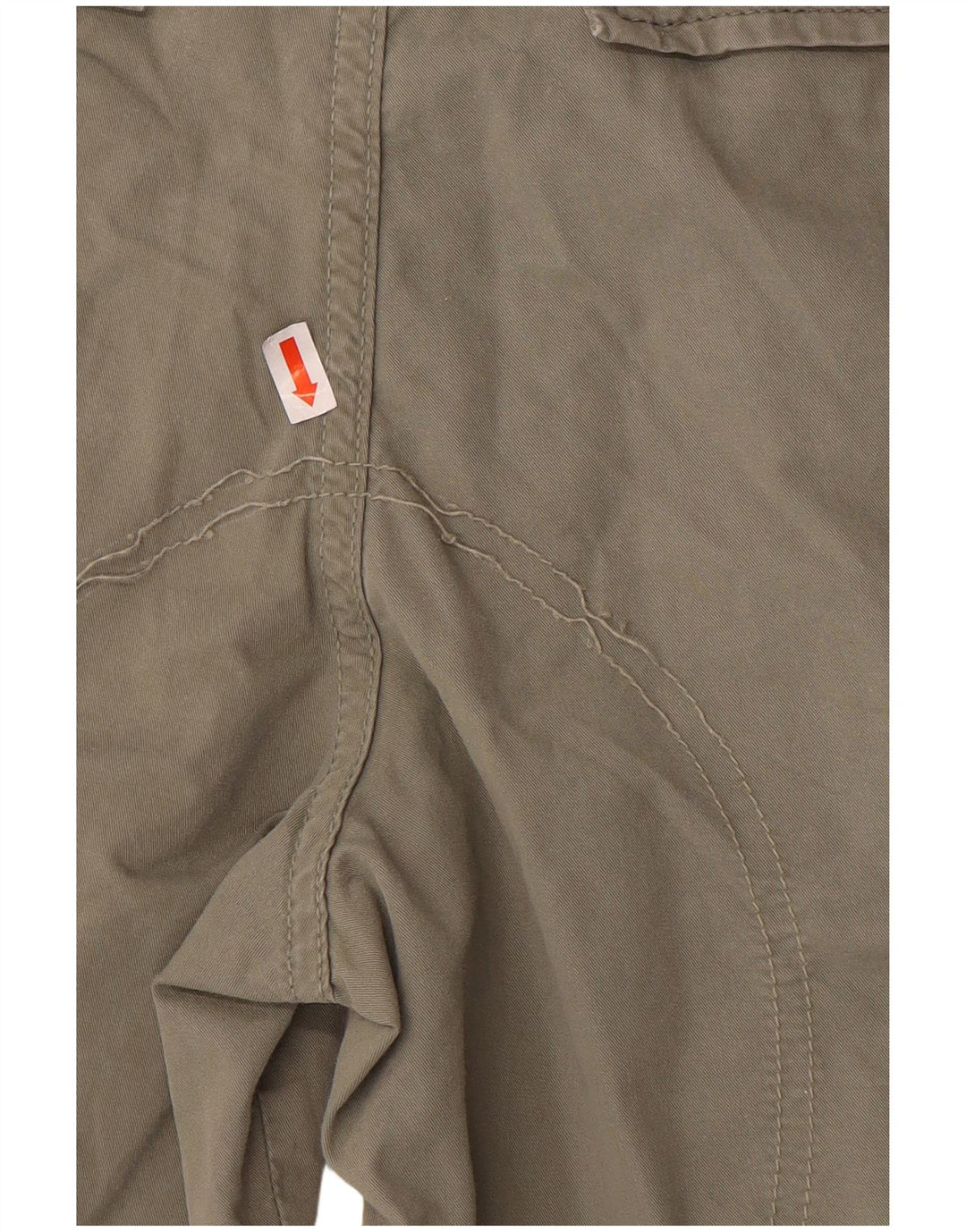Shorts cargo masculino Jack & Jones pequeno W29 algodão cáqui
