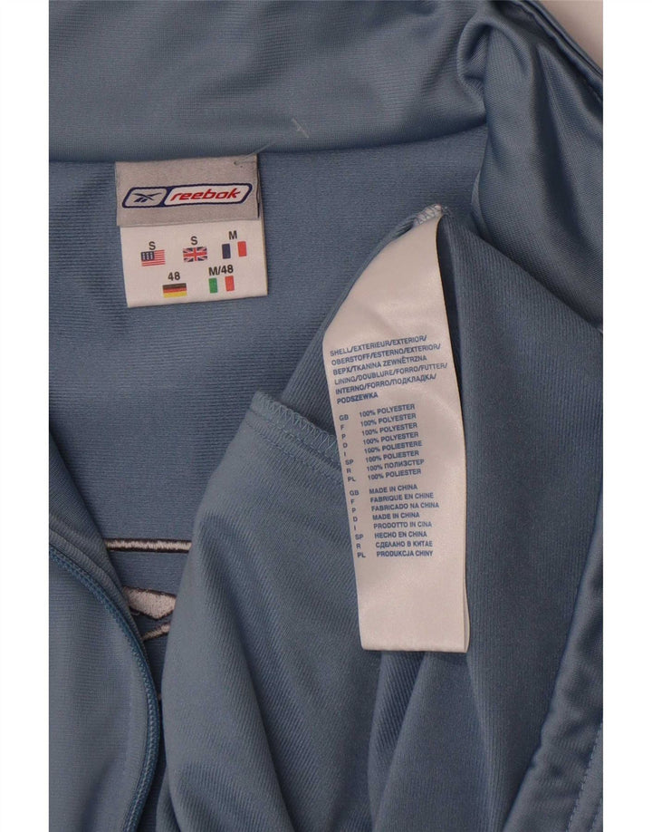 Jaqueta masculina Reebok Graphic Loose Fit agasalho pequeno azul poliéster
