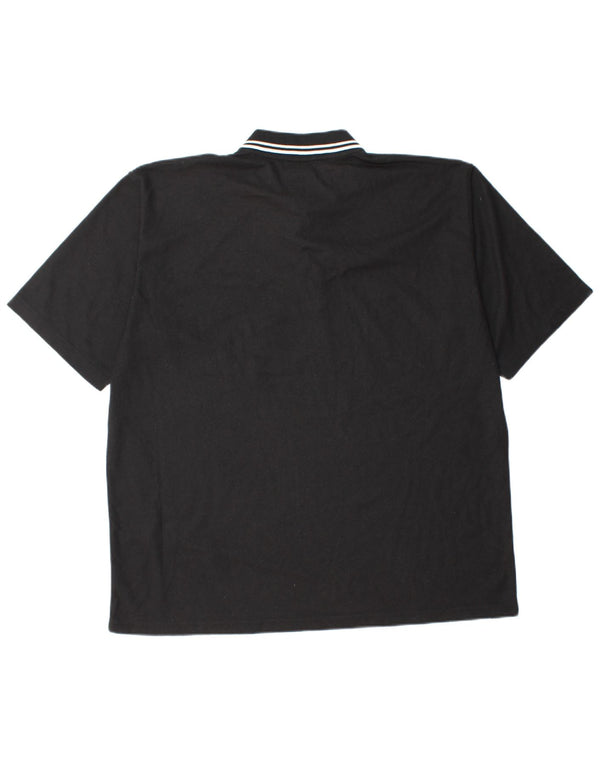 Camisa polo masculina Umbro 2XL poliéster preto