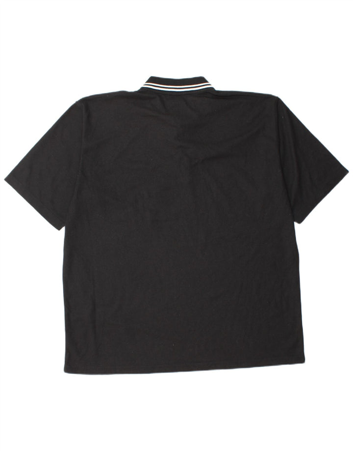 Camisa polo masculina Umbro 2XL poliéster preto