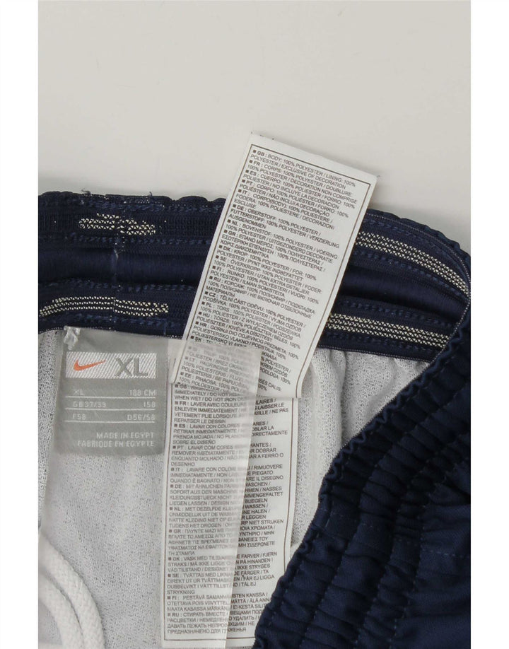 Shorts esportivos masculinos Nike XL azul marinho poliéster