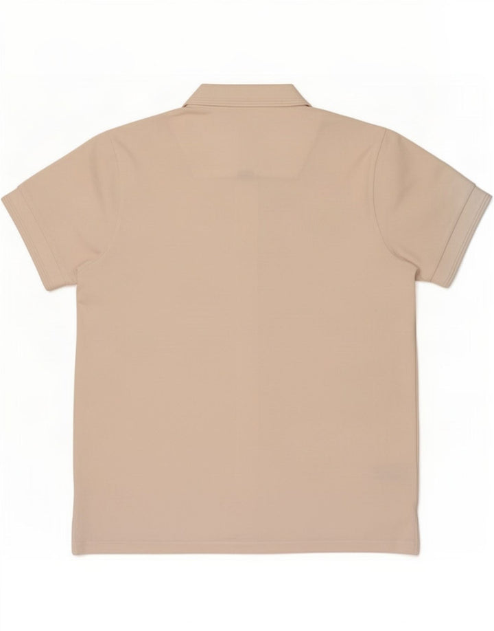 Replay Camisa Polo Masculina Média Off White Algodão