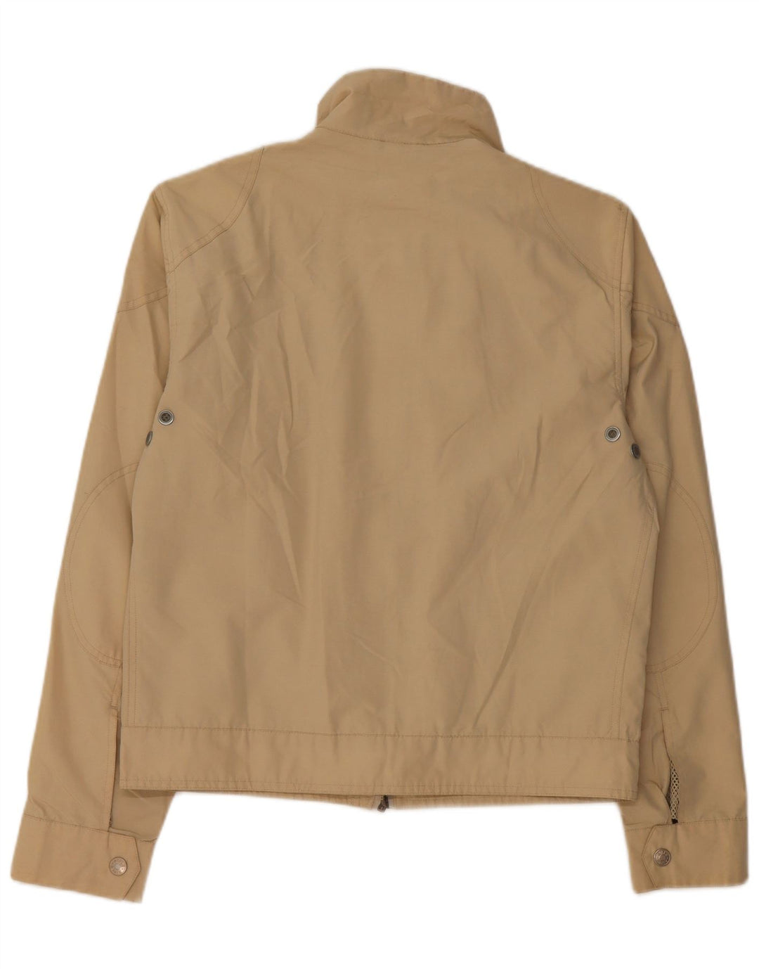 Jaqueta utilitária masculina Rifle UK 38 poliéster bege médio