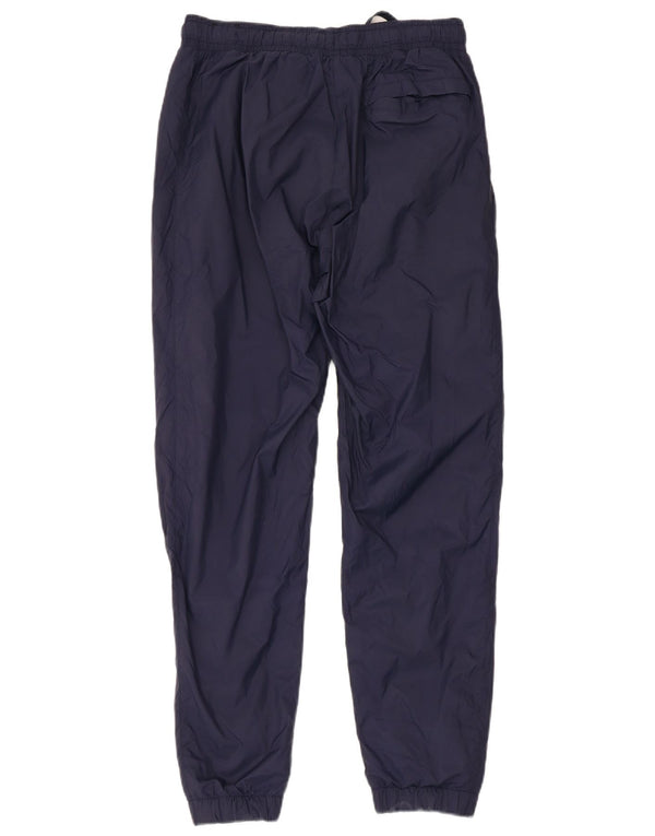 Calça de treino masculina Nike joggers pequena azul marinho nylon