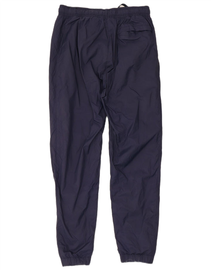 Calça de treino masculina Nike joggers pequena azul marinho nylon